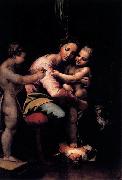 Giulio Romano Virgin and Child with the Infant St John oil painting reproduction